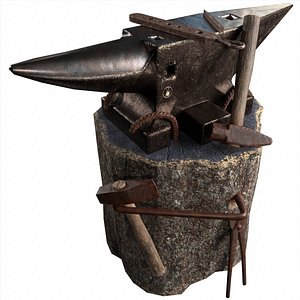 Anvil Asset 3D model