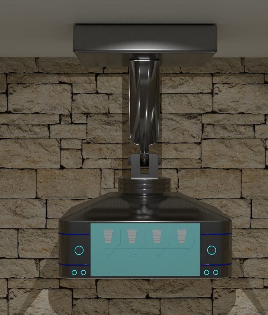 Extractor Cocina 3D Model - TurboSquid 2191564