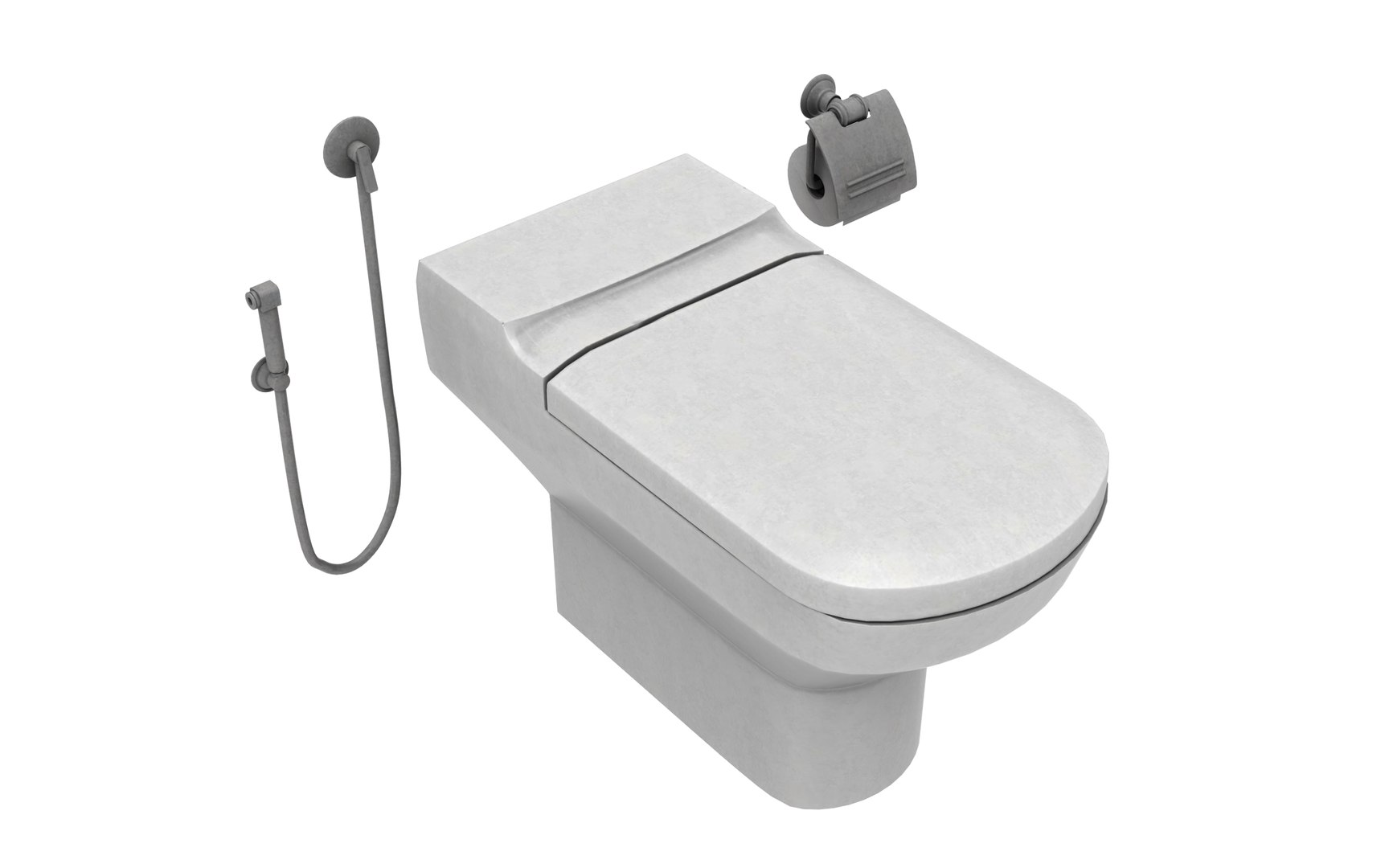 Western Toilet Seat 3D Model TurboSquid 2127857