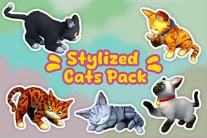 Stylized Cats Pack