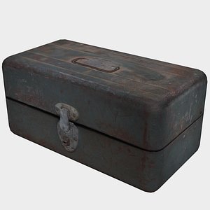 old tool box 3D model