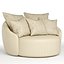 Globe poltrono girevole sofa by Flex team  white