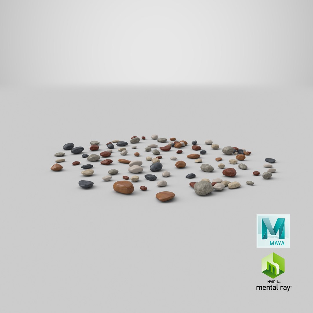 Scattered-rocks-03 3D Model - TurboSquid 1348264