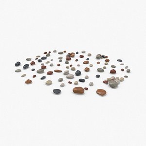 scattered-rocks-03 3D model