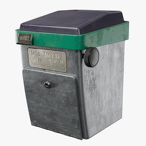 Ticket Machine 01 e 3D model