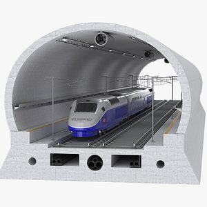3D Train Tunnel