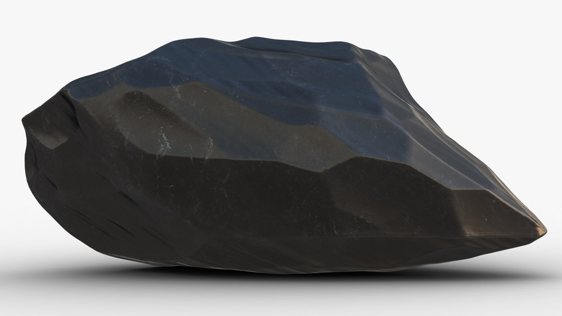 3D Model Obsidian Stone 01 - TurboSquid 1574938