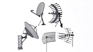 3D Antennas Collection