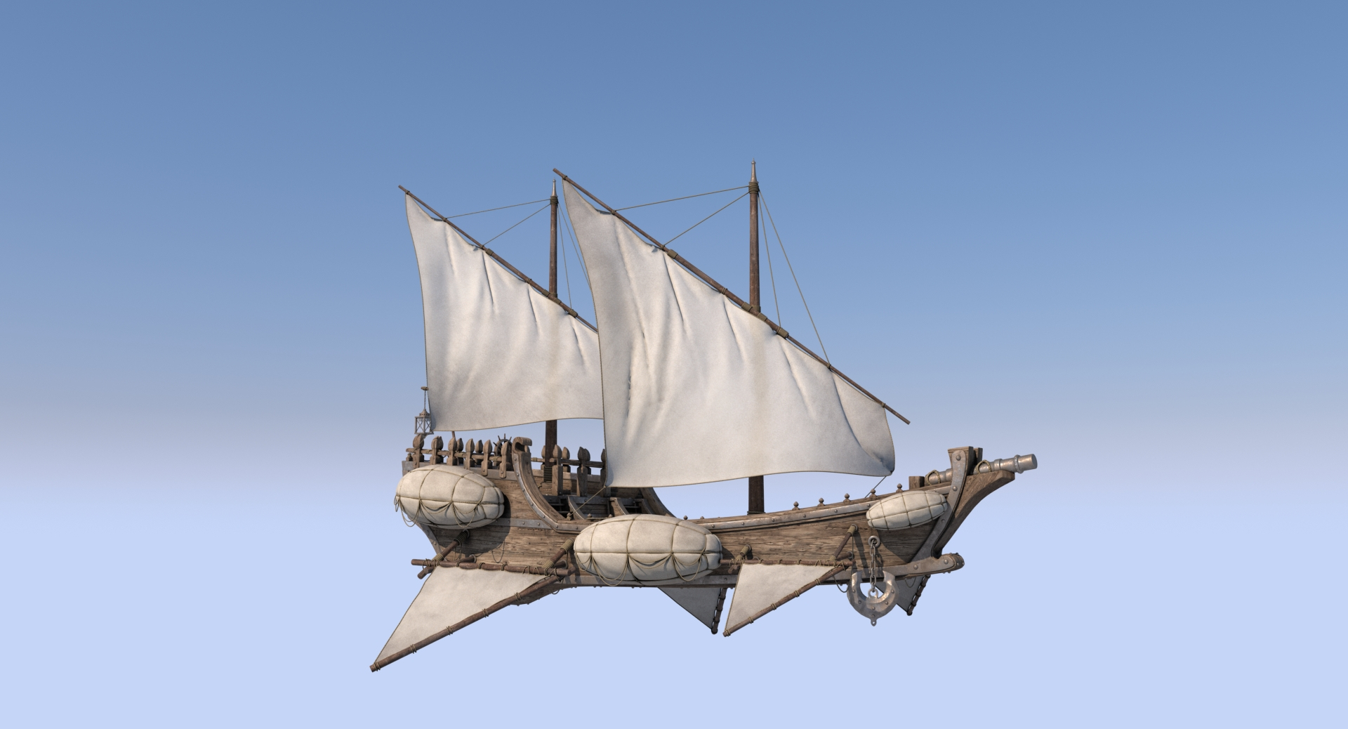 Flying Ship Model - TurboSquid 1386789