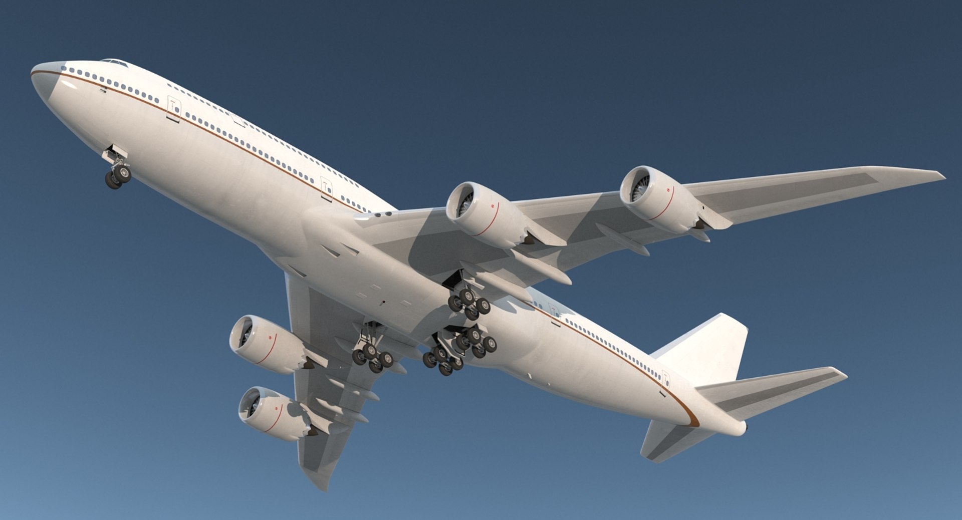 Boeing 747-8i Generic 3D Model - TurboSquid 1230768