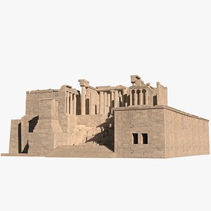 3d max propylaea gateway acropolis