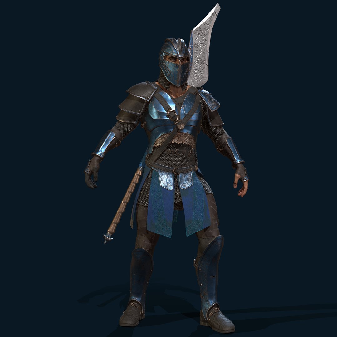 3D KnightHalberdier model https://p.turbosquid.com/ts-thumb/re/FB4qpf/4O/2/jpg/1725172465/1920x1080/fit_q87/96a39327cf8c8a91918a98f1911cfa3d4bf11ee8/2.jpg
