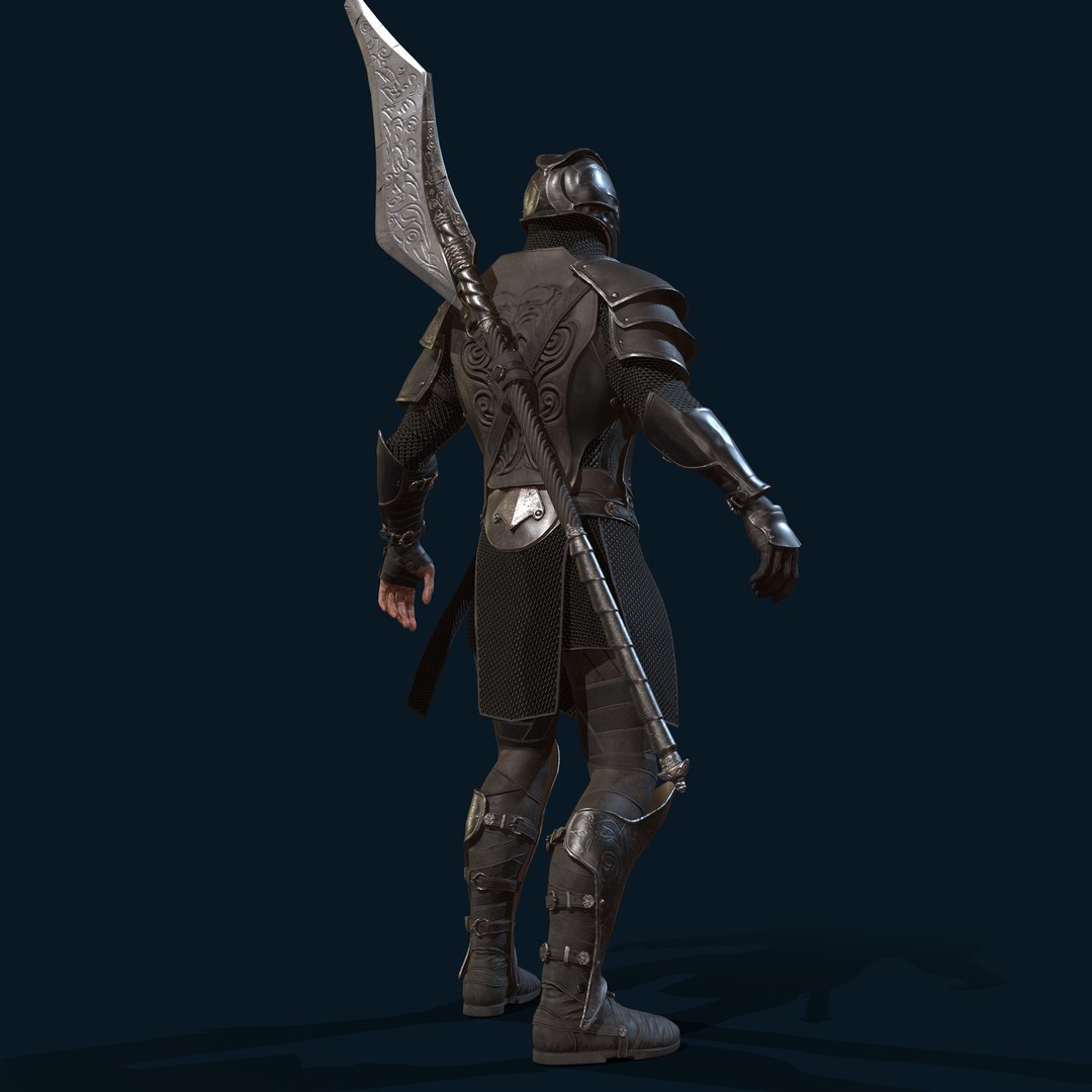 3D KnightHalberdier model https://p.turbosquid.com/ts-thumb/re/FB4qpf/Mz/6/jpg/1725172442/1920x1080/fit_q87/b3a24bdb2b348eb1d8141362b2f8a4f01350f36f/6.jpg