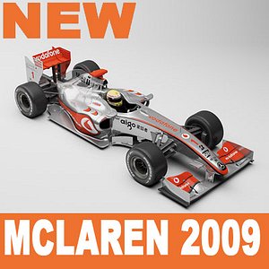 McLaren F1 2009 Mental Ray