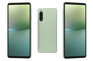 Sony Xperia 10 V Green Low Poly
