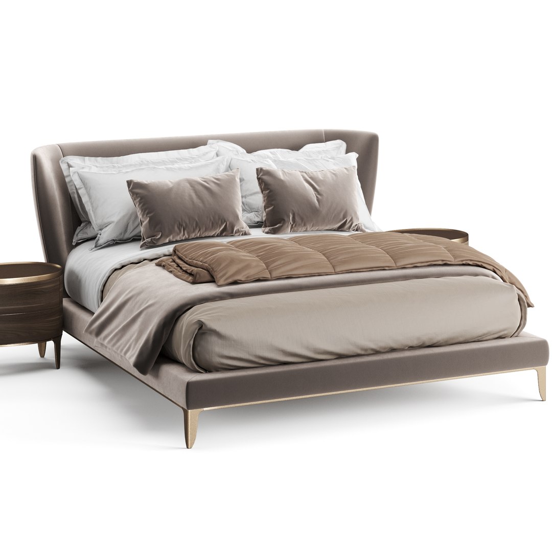 3d Poliform Gentleman Bed Model - Turbosquid 1738317