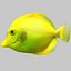 Pescado Tropical Tang Amarillo