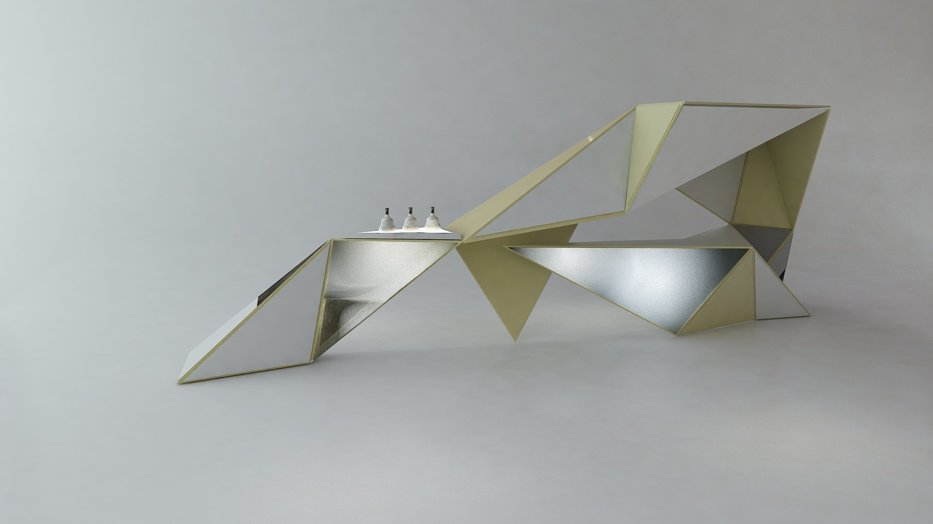 3D Counter Model - TurboSquid 1219484