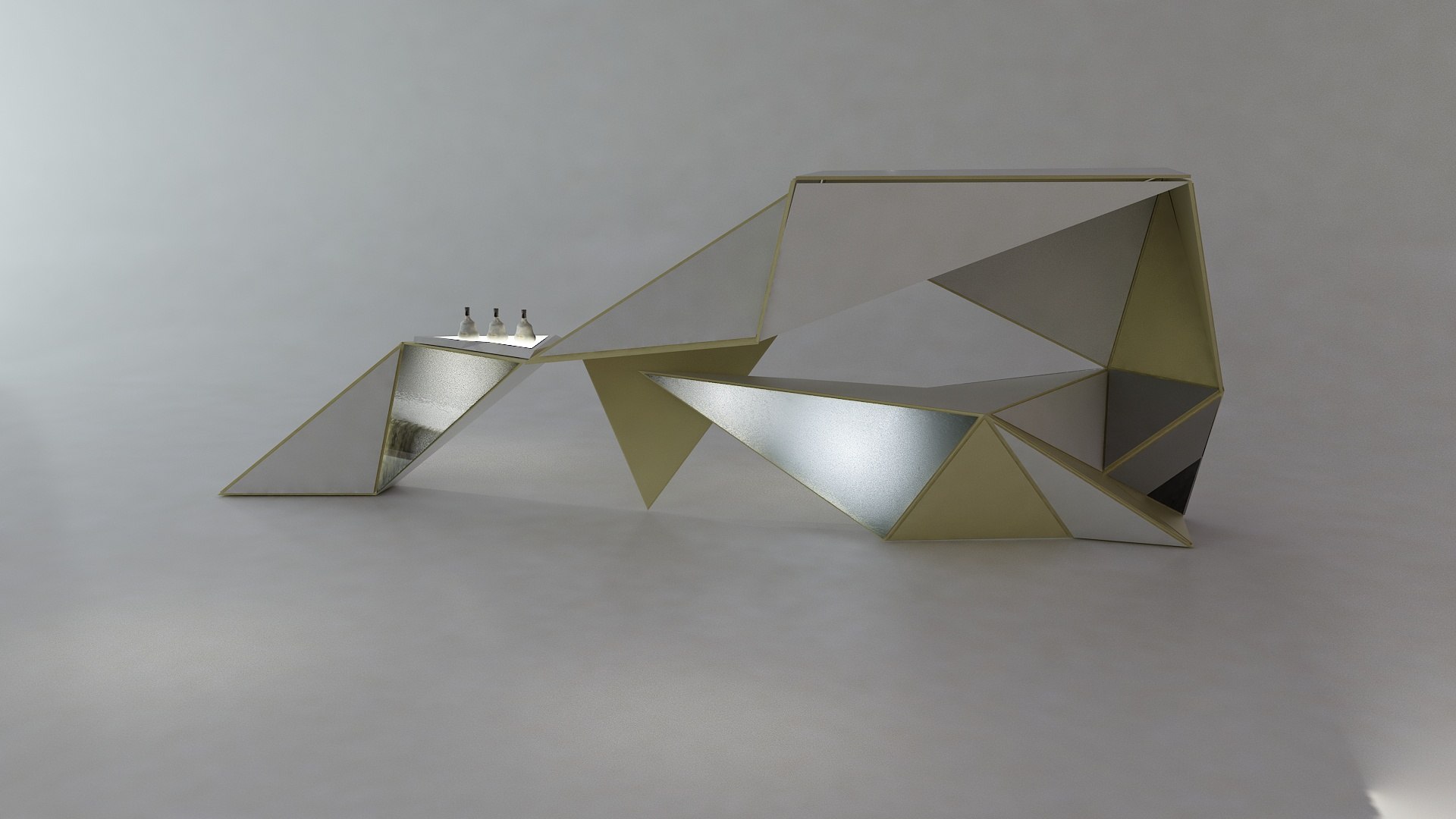 3D Counter Model - TurboSquid 1219484