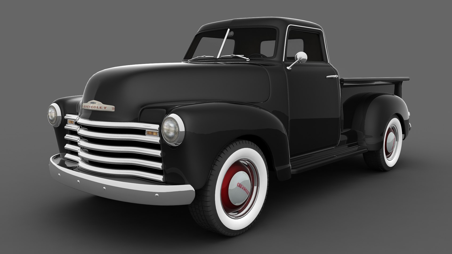 Chevrolet Truck 1948 3D Model - TurboSquid 1504633