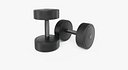 Rubber Dumbbells