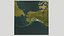 United States, Canada, Mexico, Alaska, Hawai realistic map pbr enviroment
