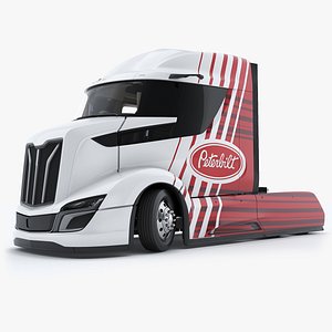 Peterbilt Supertruck 2 Rigged