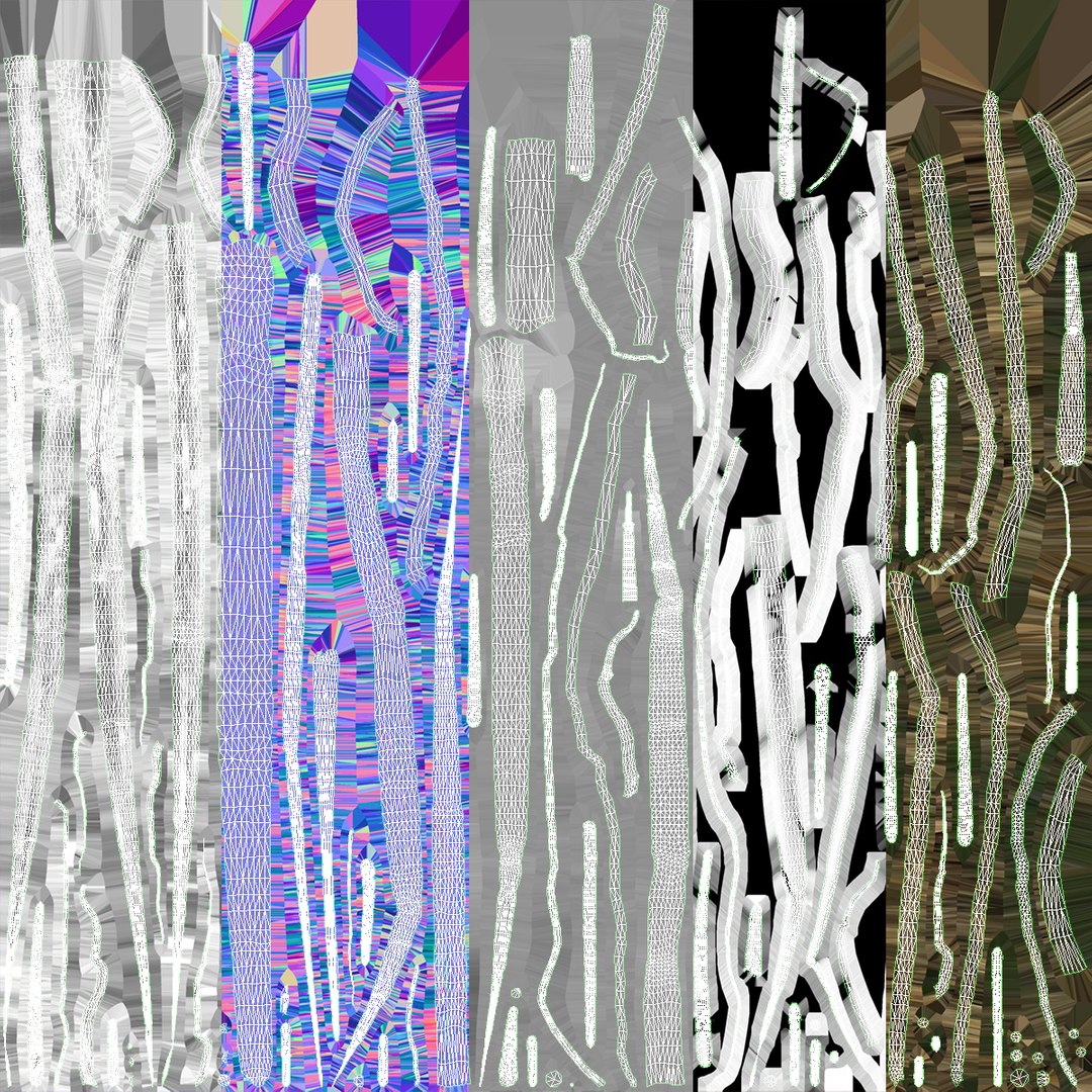 3D Tree Roots V5 PBR - TurboSquid 2360253