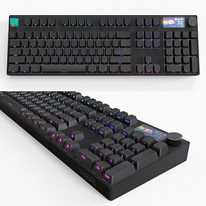 3D Mechanical keyboard with RGB light