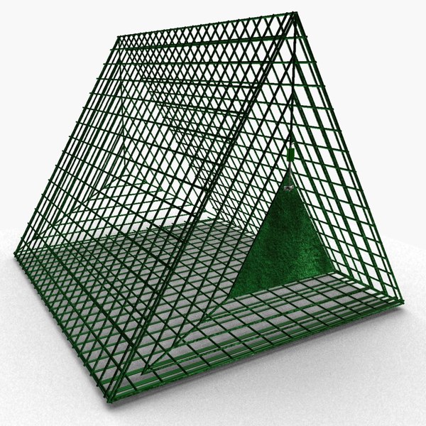 modelo 3d Jaula triangular - TurboSquid 1685642