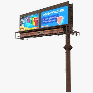 Billboard - 3 3D model
