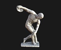 Discobolus lowpoly