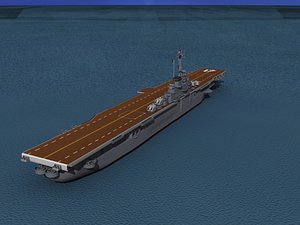 Essex Class Carrier CV-17 USS Bunker Hill