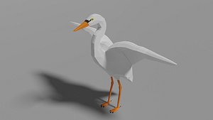 Cartoon Heron
