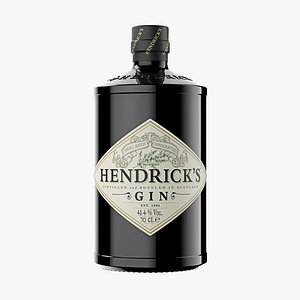 s handcrafted scottish gin 3D model