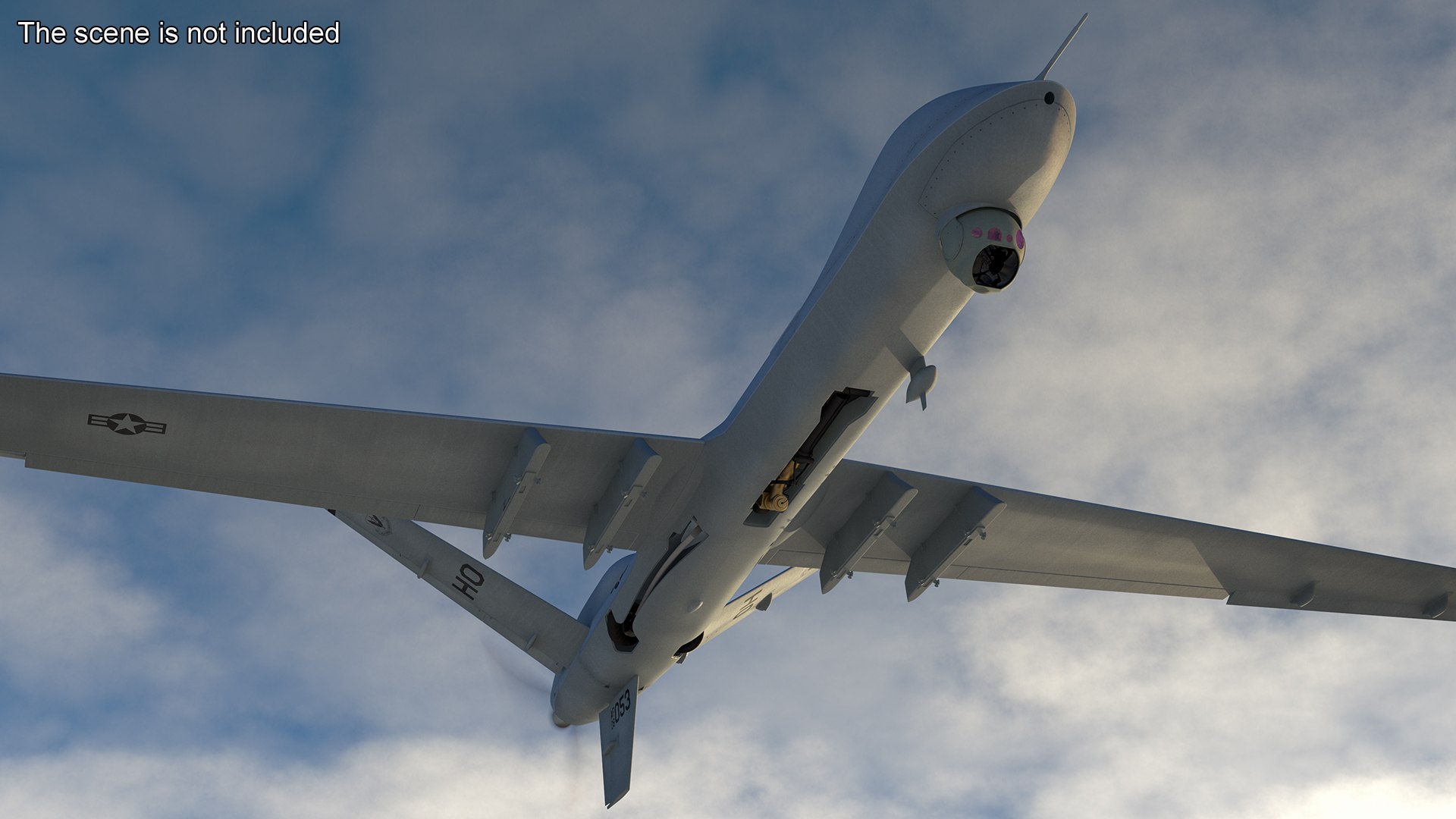 Unmanned Aerial Vehicle MQ-9 Reaper Drone Rigged for Maya 3D model https://p.turbosquid.com/ts-thumb/re/swJa4U/Iy/unmannedaerialvehiclemq9reaperdroneriggedformayavray3dmodel008/jpg/1723099727/1920x1080/fit_q87/d08b7af80679817544c9a4dc2cd79ca51a4952fd/unmannedaerialvehiclemq9reaperdroneriggedformayavray3dmodel008.jpg