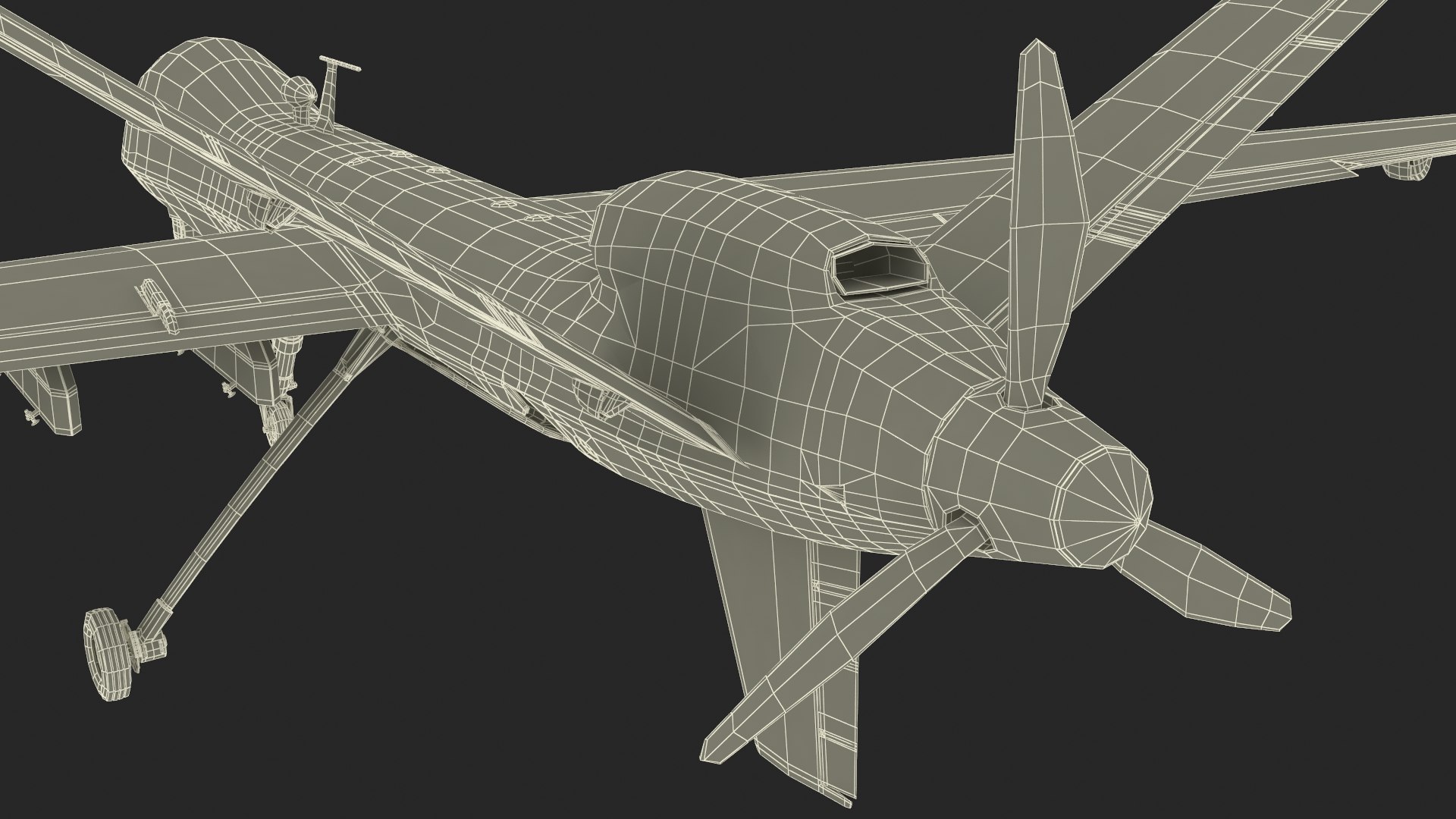 Unmanned Aerial Vehicle MQ-9 Reaper Drone Rigged for Maya 3D model https://p.turbosquid.com/ts-thumb/re/swJa4U/fF/unmannedaerialvehiclemq9reaperdroneriggedformayavray3dmodel037/jpg/1723099859/1920x1080/fit_q87/155f1dddab365329d4c7ee1e12c15bceed4a9282/unmannedaerialvehiclemq9reaperdroneriggedformayavray3dmodel037.jpg