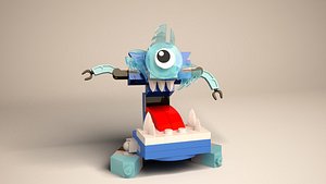 3d lego mixels krog