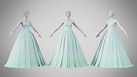 Dress 48 Blizzard Blue