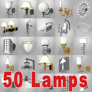 wall lamp 3d model