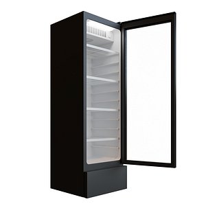 3D Medium Showcase Display Cooler