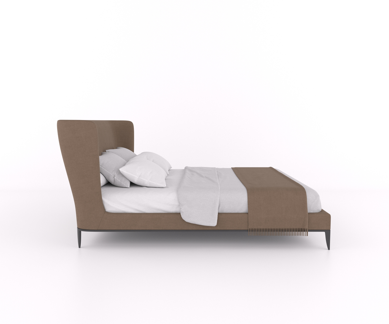 3d Gentleman Bed Poliform Model Turbosquid 1668525