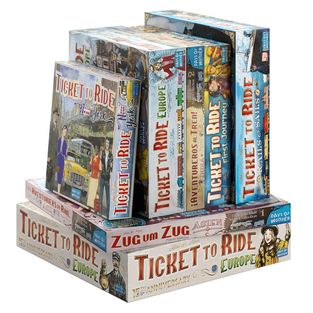 3D Board Games Pack 7 TurboSquid 1984451