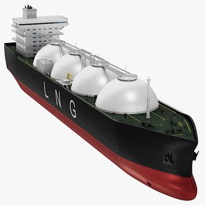 LNG Carrier Cargo ship Gas Tanker