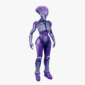 Female Robot 05 - FR05 3D