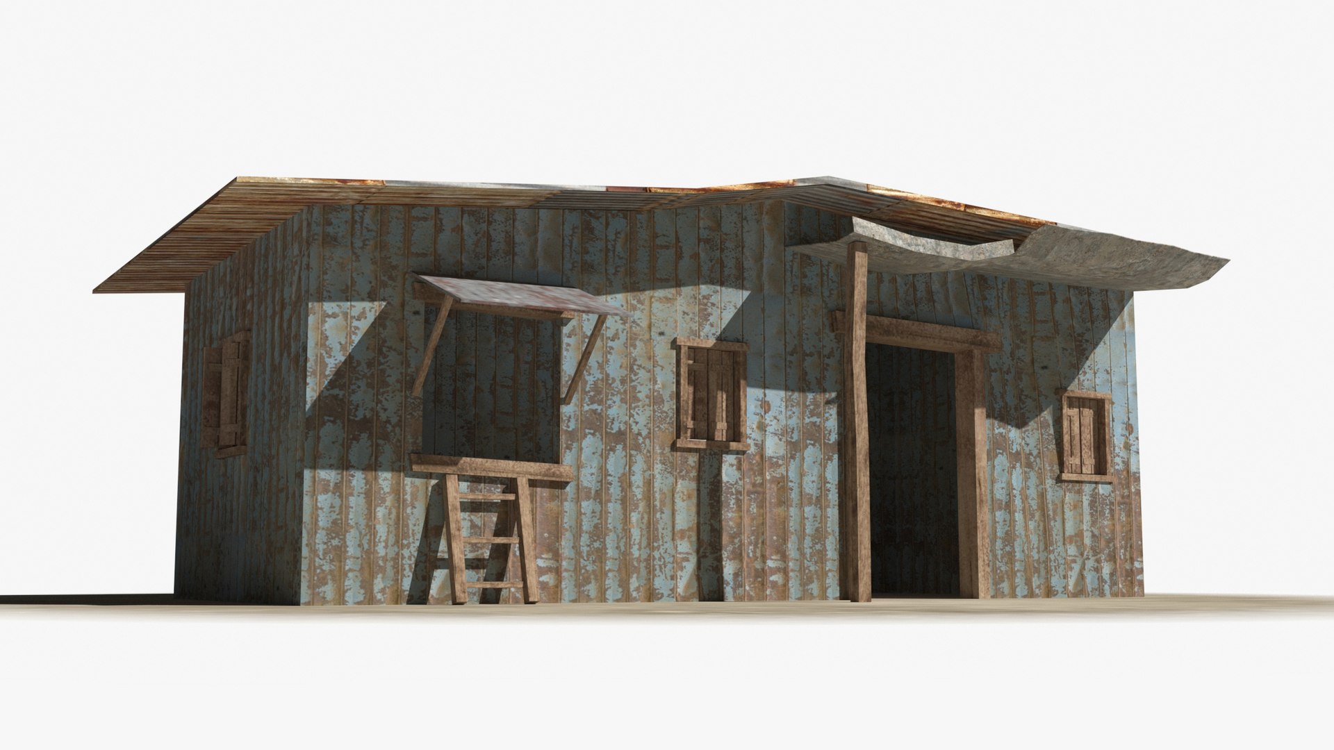 Slum X14 Model - TurboSquid 2301218