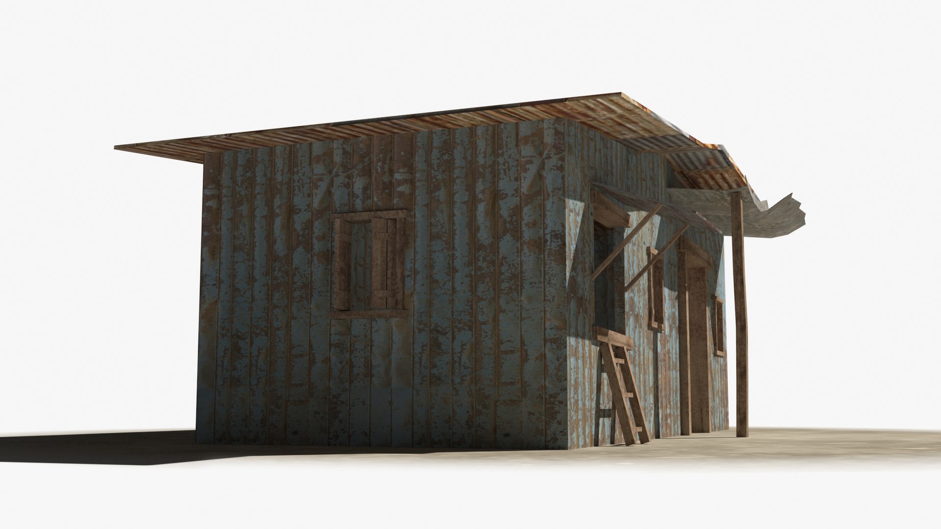 Slum X14 Model - TurboSquid 2301218