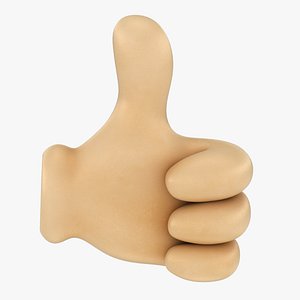 Cartoon Glove Hands Like Sign