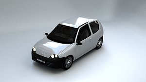 3D fiat 600 seicento