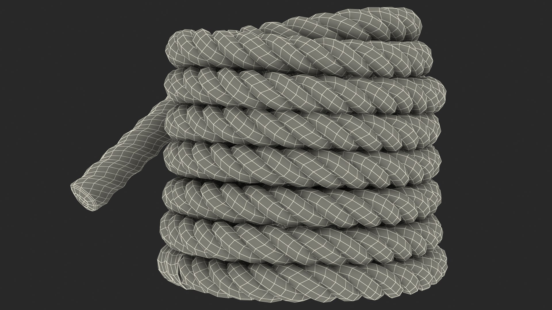 3D Heavy Training Rope Folded - TurboSquid 1782448